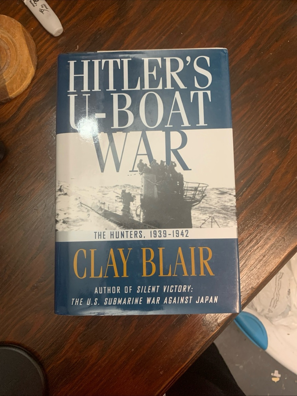 "Hitler's U-Boat War" Hardcover - Blue